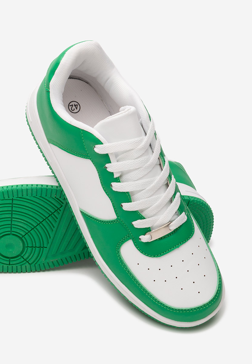 Baskets pour hommes vert Johnny