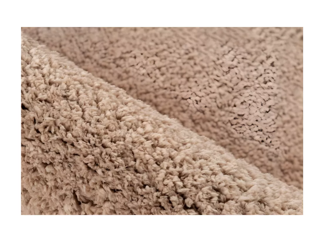 Tapis 170x120cm, design D005M coloris champagne - Confort et élégance pour votre intérieur