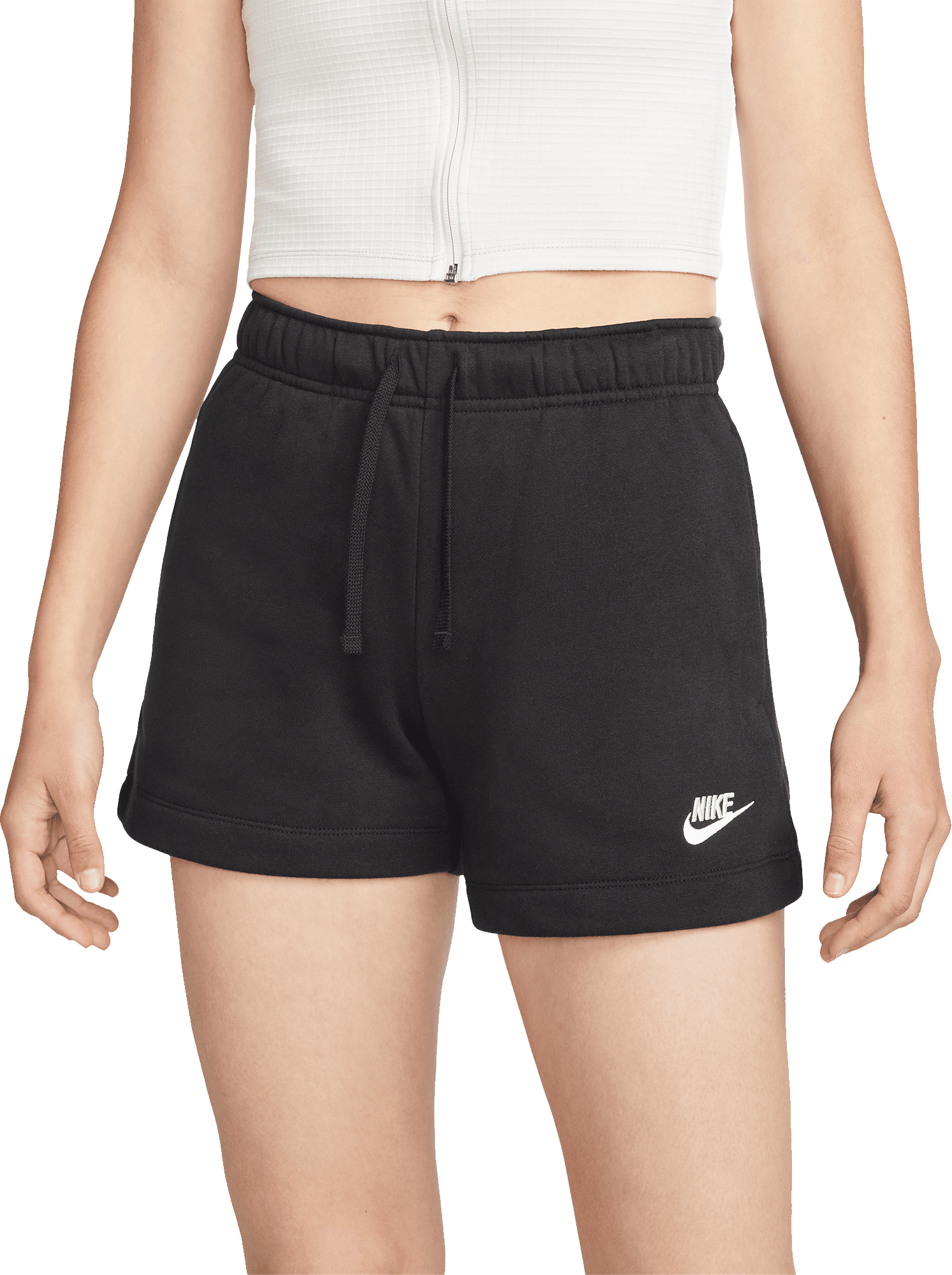 Nike Club Fleece Short Damen Schwarz F010