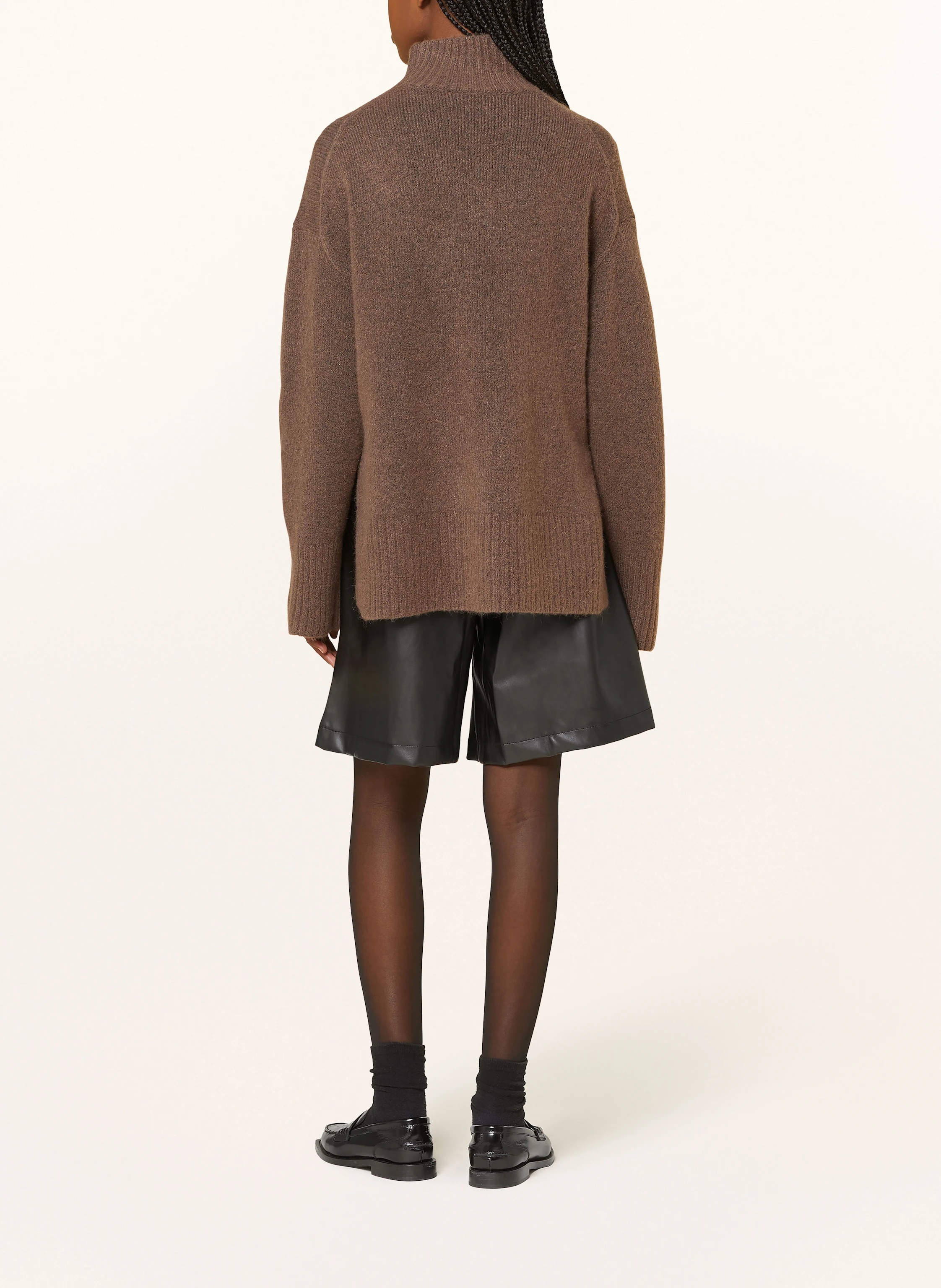 NEO NOIR Shorts NIKA in Lederoptik