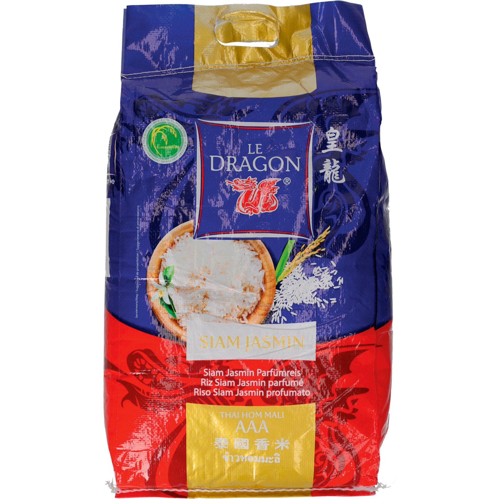 Le Dragon Reis Siam Jasmin 10 kg