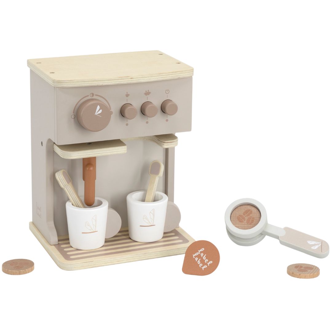 Label label espresso machine nougat - 10-delig