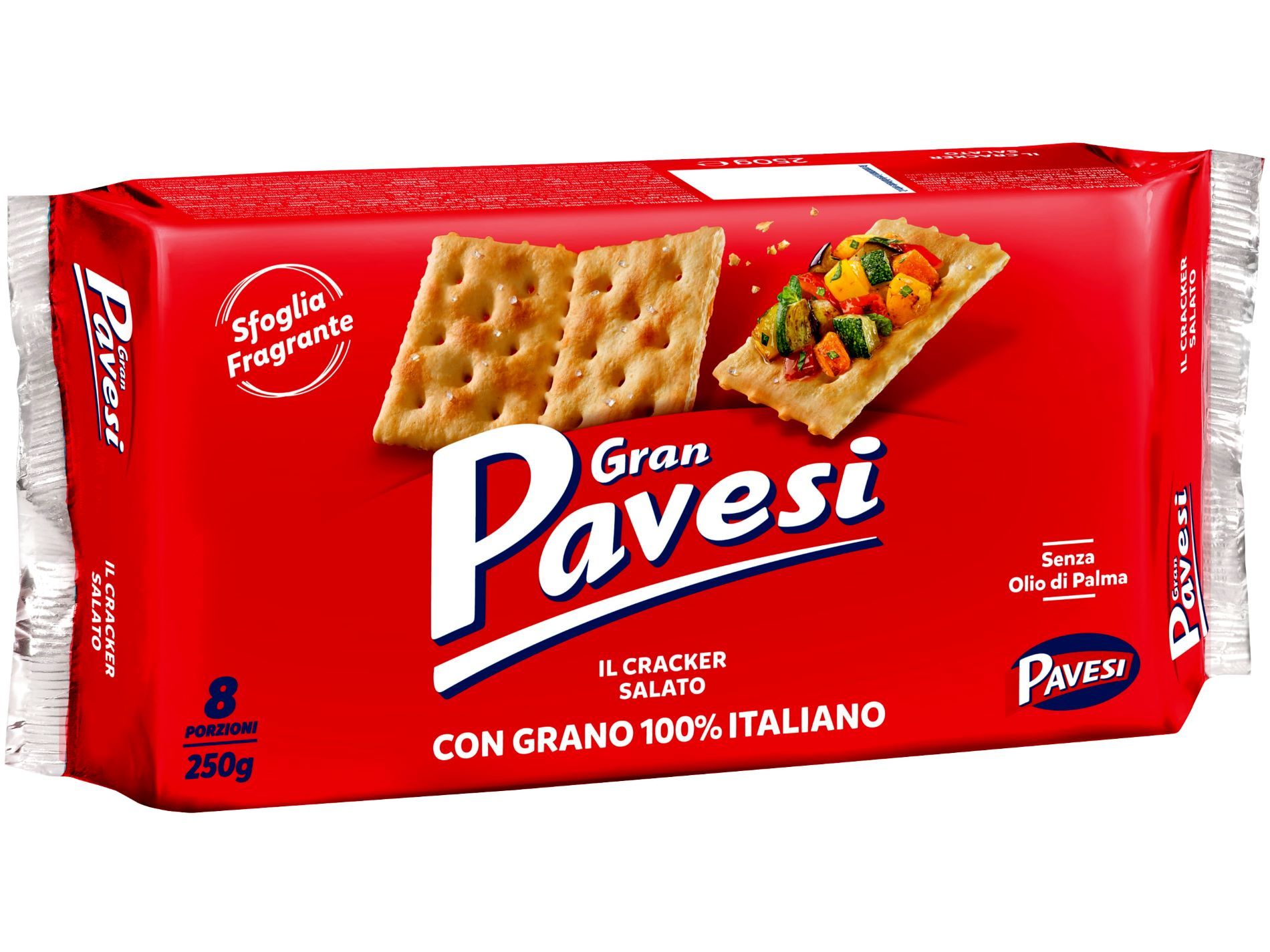 BOLACHA PAVESI CRACKER GRAN COM SAL 250 G