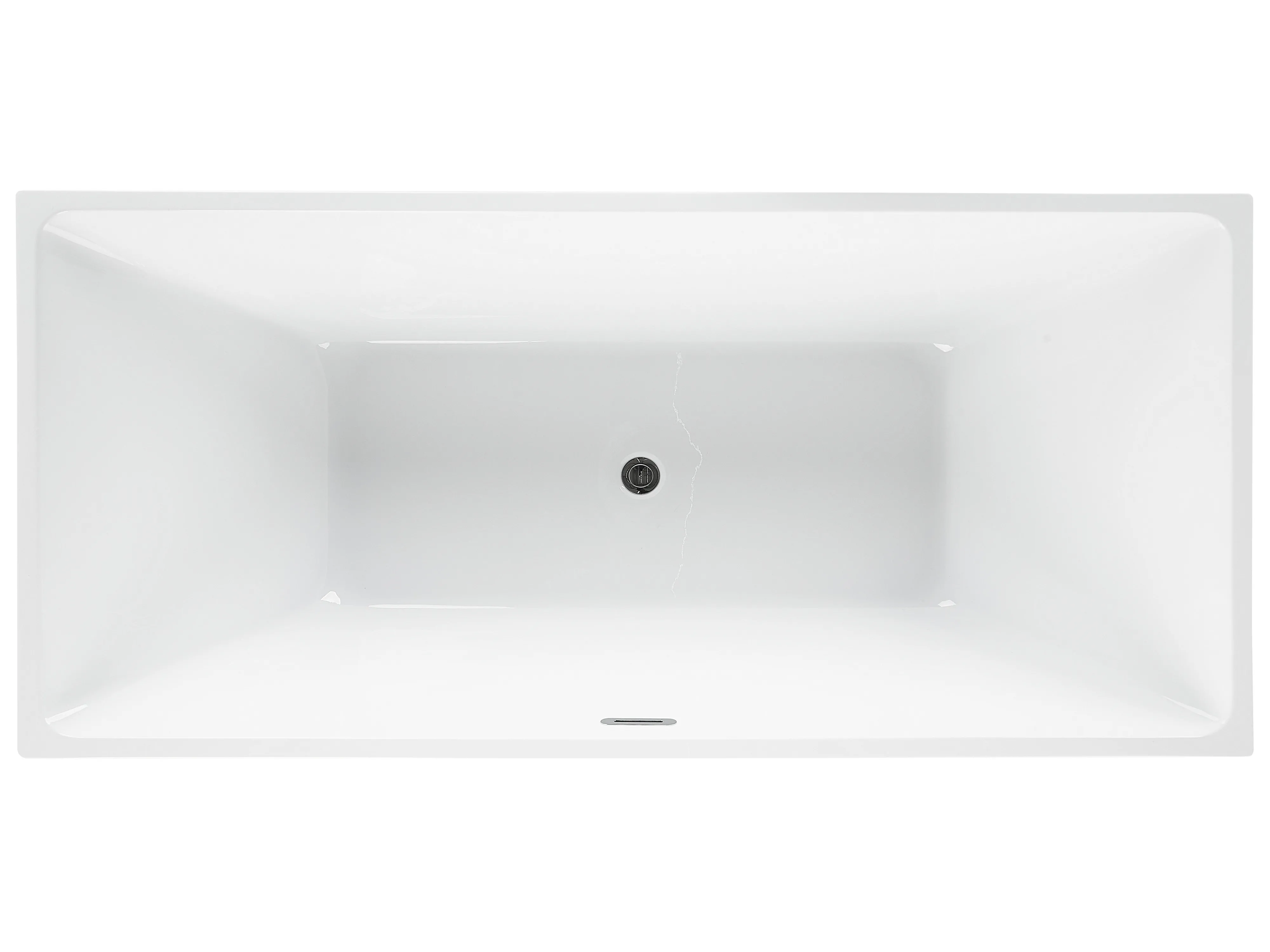 Vrijstaand bad RIOS 170 x 80 cm Rood