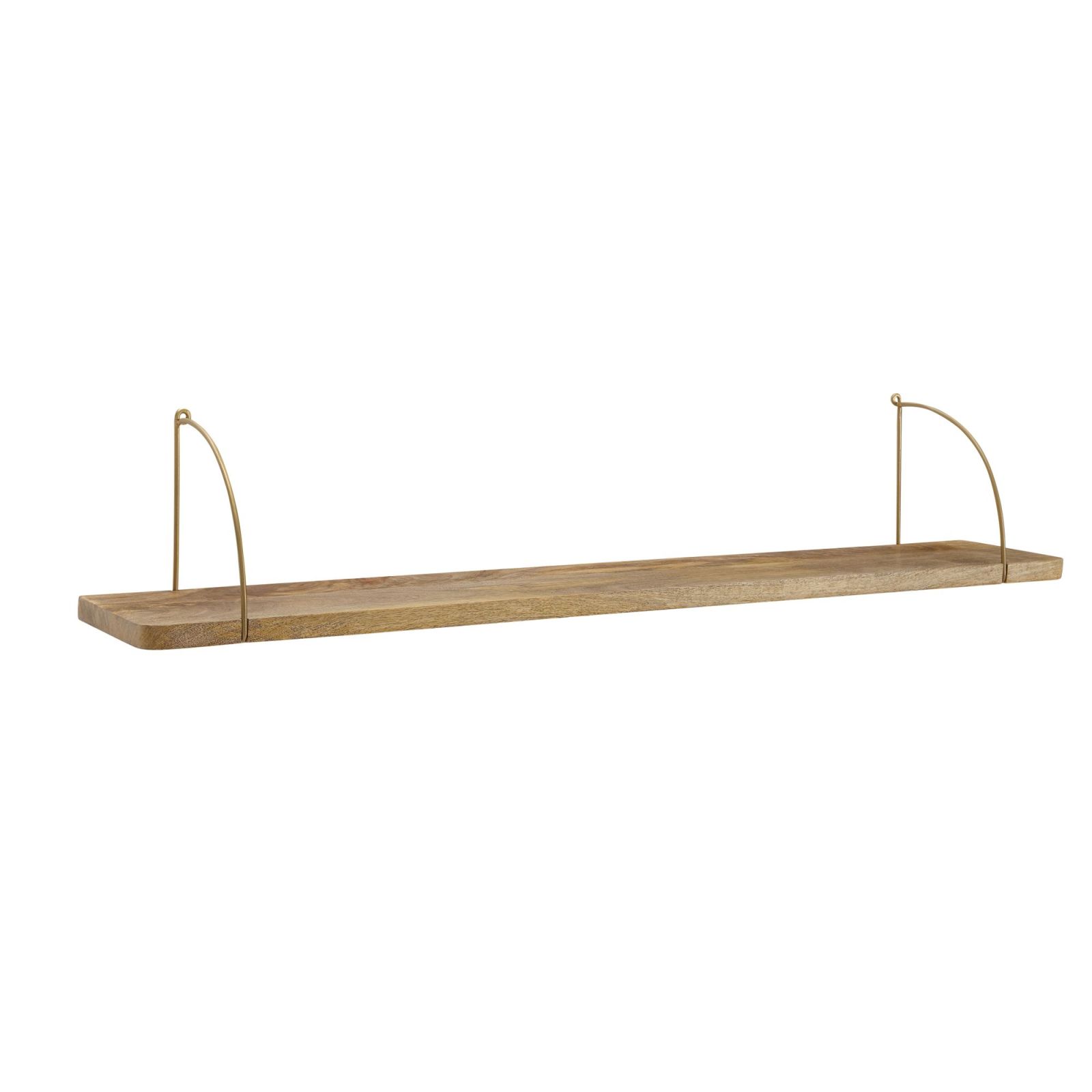 Wandregal - Mango hellbraun - 120 cm breit