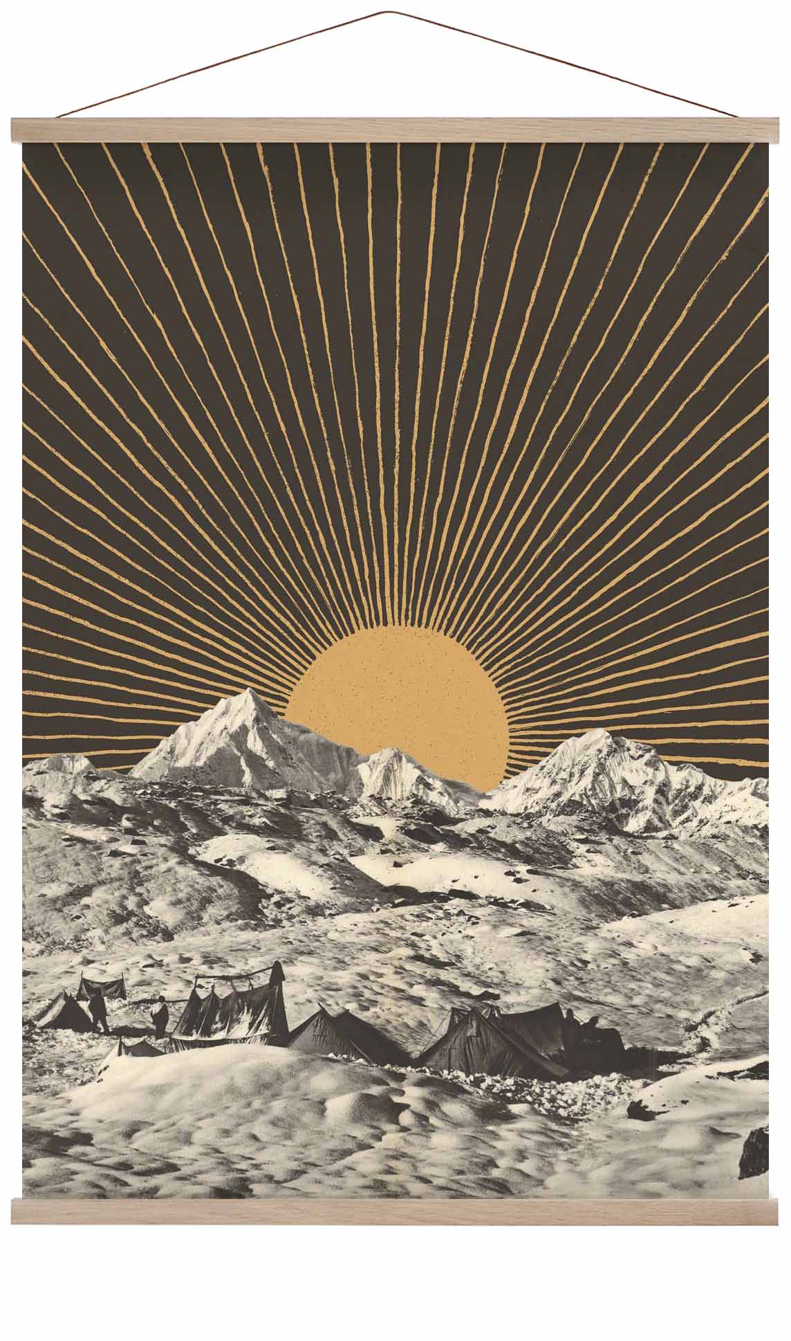 Berglandschaft n6 von Florent Bodart