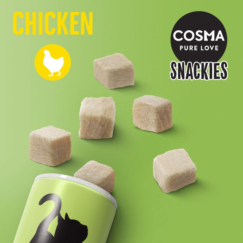 Friandises lyophilisées Cosma Snackies