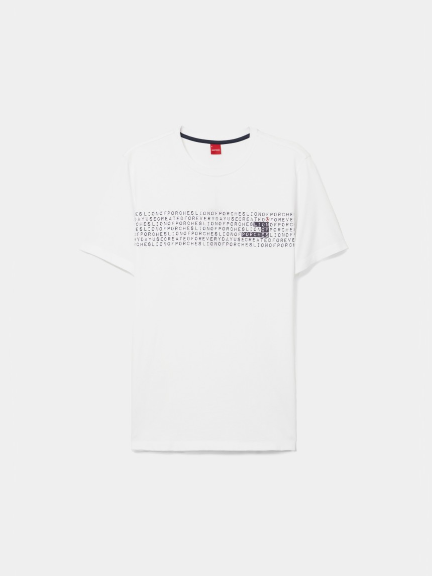 T-shirt em algodão