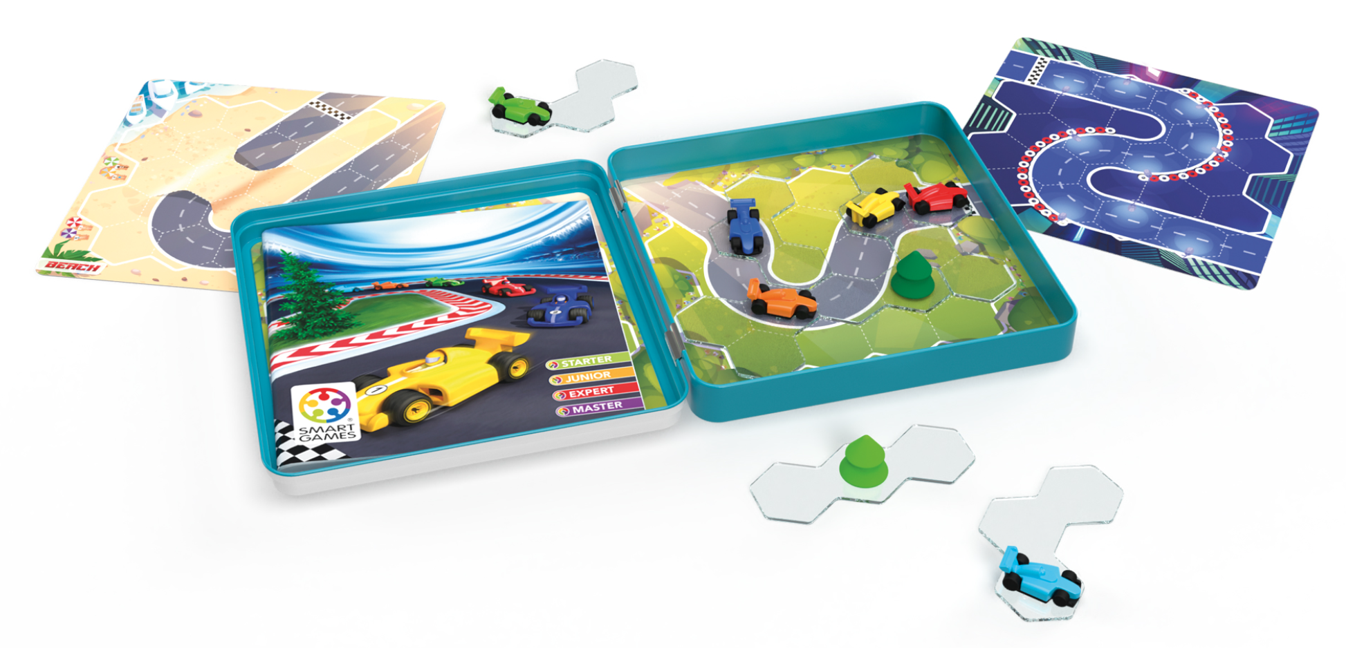 Smart games Smartgames Tin box Pole position