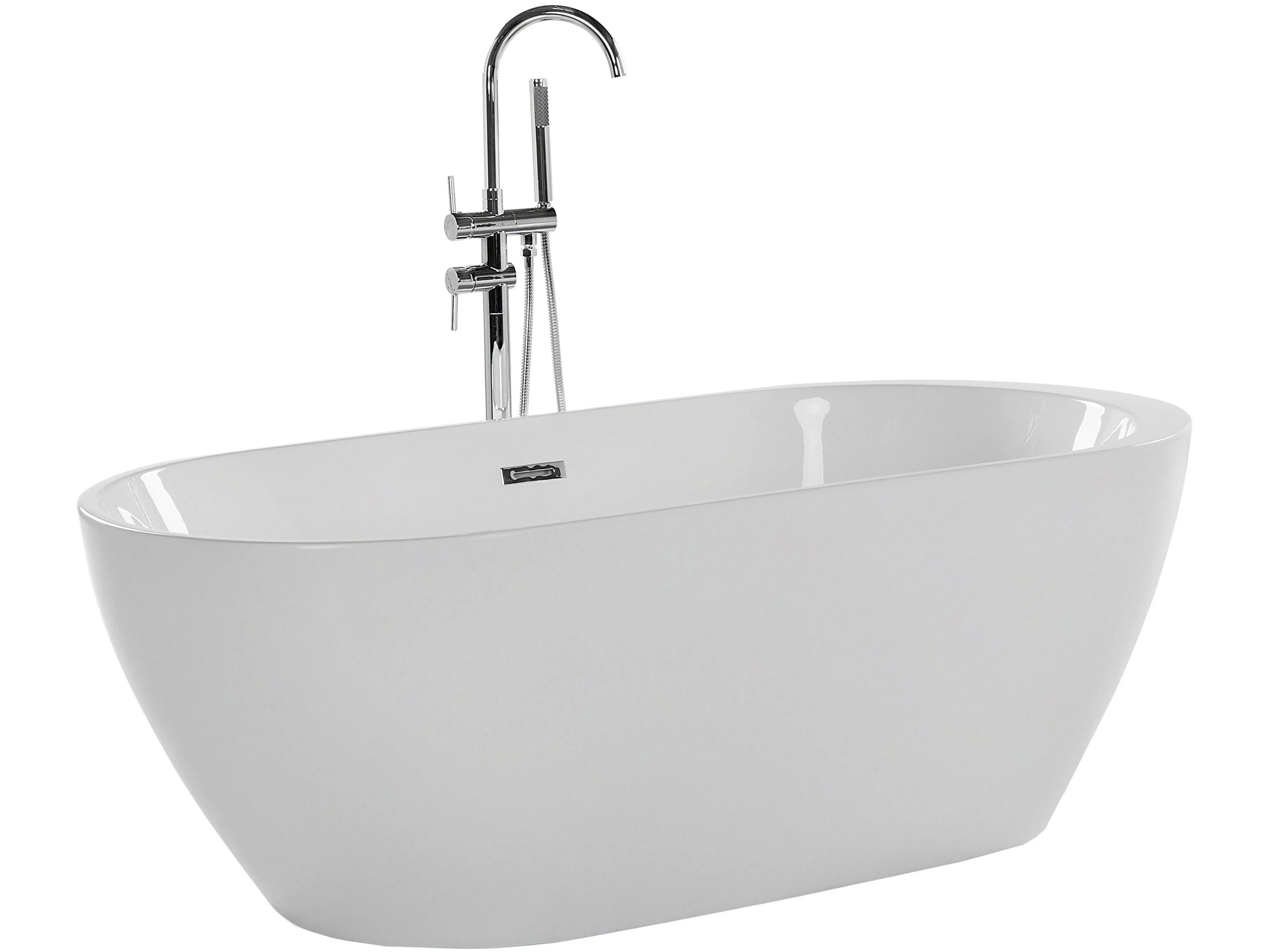 Vrijstaand bad NEVIS 170 x 80 cm Wit