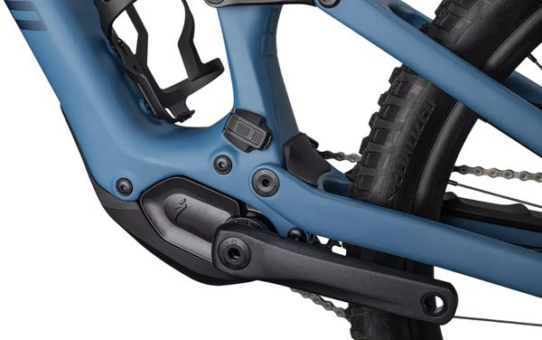 LEVO SL COMP CARBON GEN2 E-MTB Fully  satin mystic blue mystic blue metallic silver dust  S3
