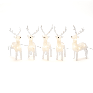 Kerstverlichting set 5 rendieren 40LED