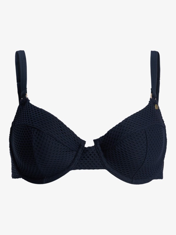 Roxy Island Underwire Dcup Haut de bikini bonnet D à armatures Noir Femme