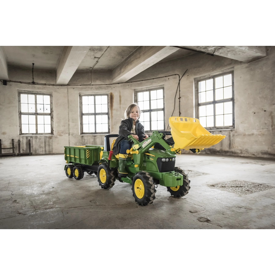 rolly®toys Kindertraktor rollyFarmtrac John Deere 7930 mit Lader und Luftbereifung