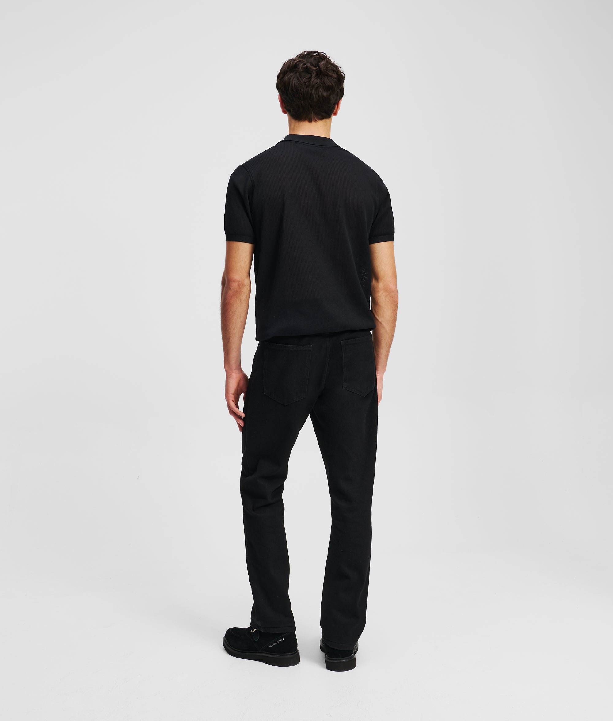 Smal toelopende jeans met ritsje