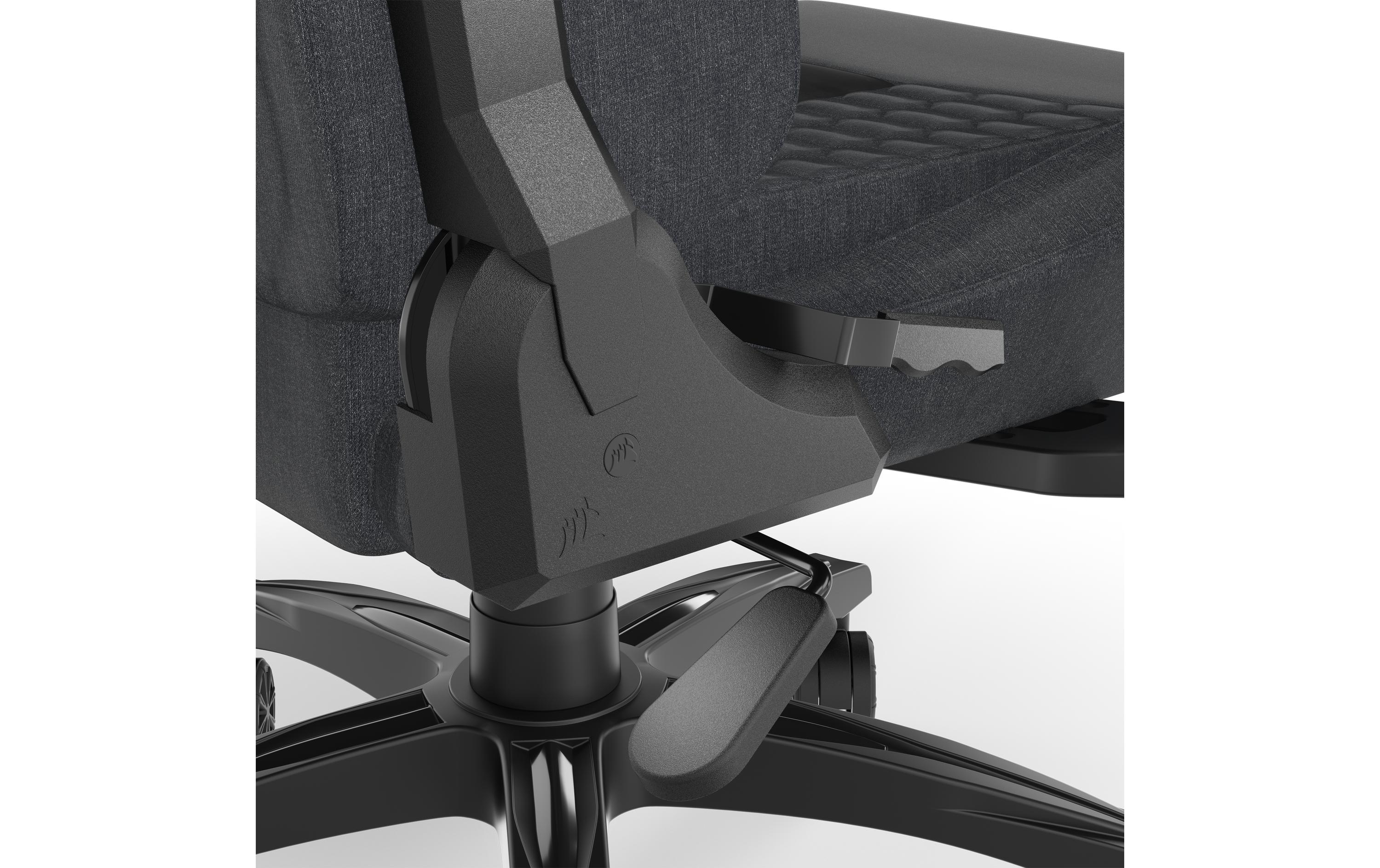 Gaming-Stuhl TC100 Relaxed Stoff Anthrazit<br>Gaming-Computerstuhl mit 120 kg Belastbarkeit