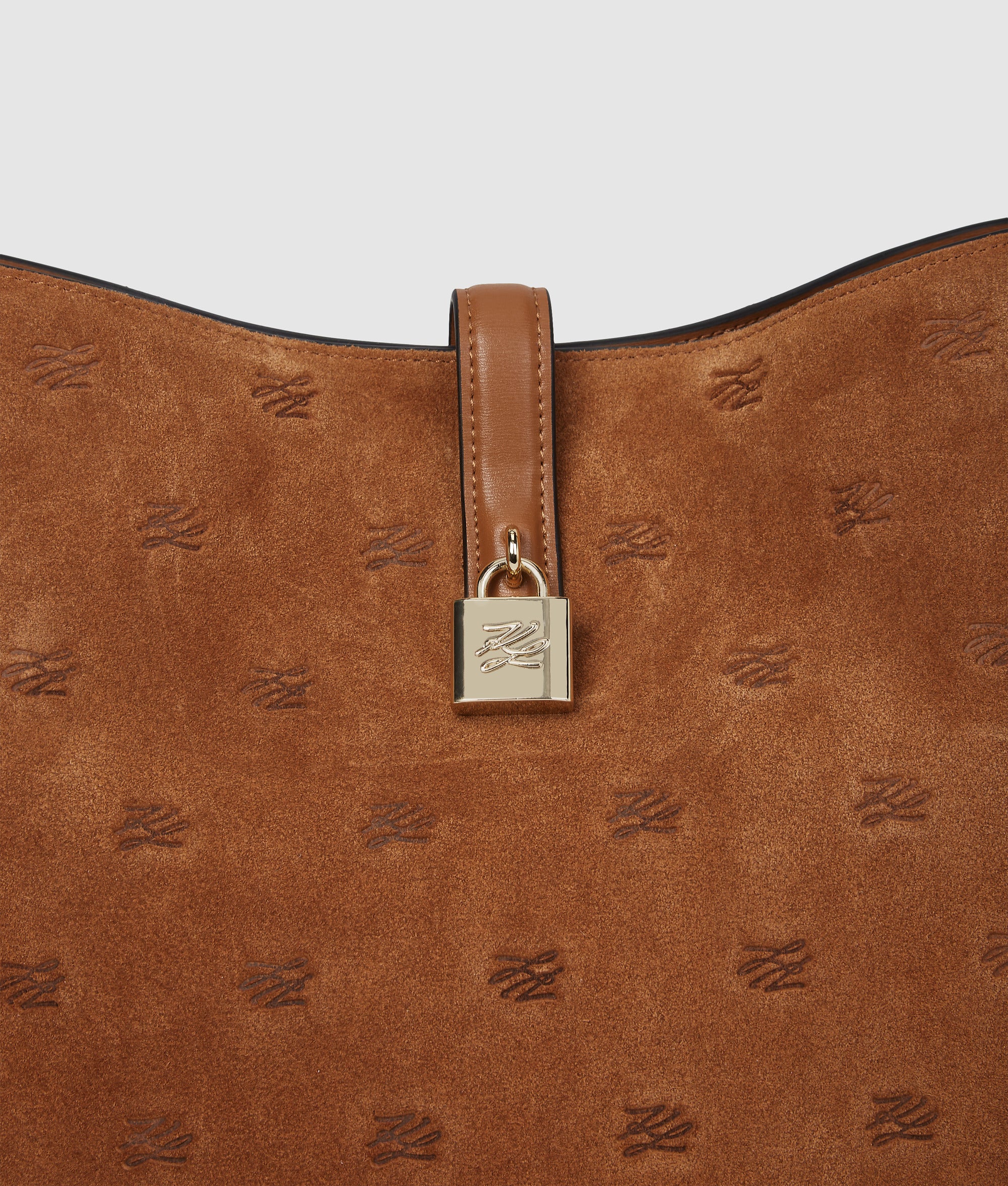 K/Autograph Hangslot suède schoudertas