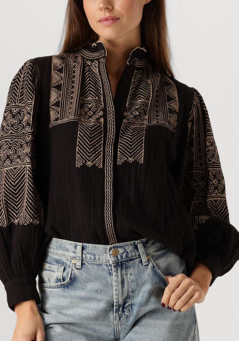zwarte antik batik blouses svetlana blouse