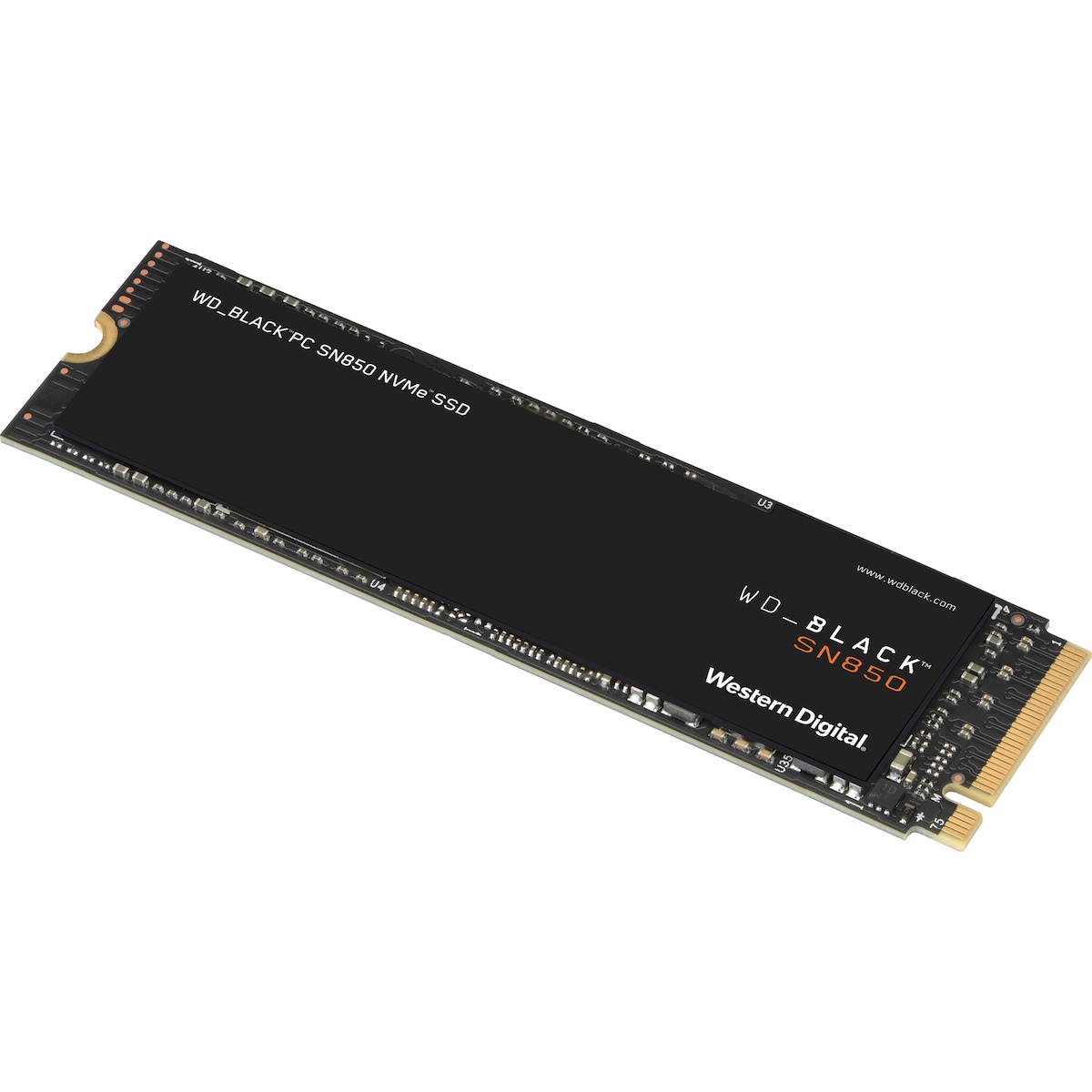 WD Black SN850 intern NVMe SSD (2 TB)