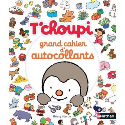 T'Choupi Grand cahier d'autocollants