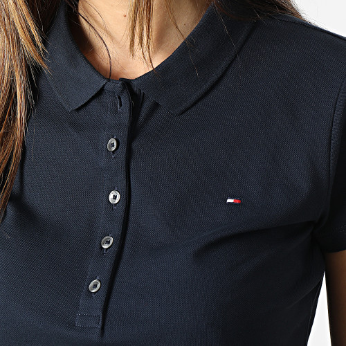 Polo Manches Courtes Femme Heritage 6661 Bleu Marine