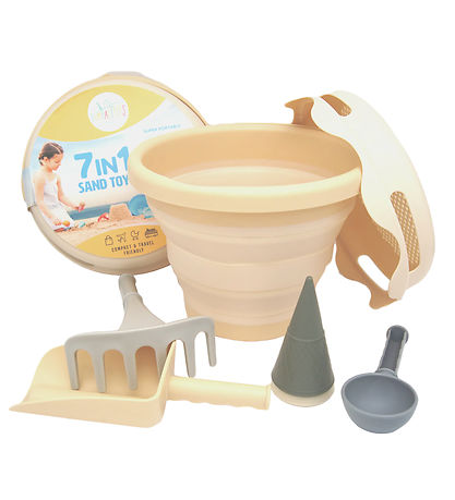 Compact toys Strands?t - 7 Dele - Beige