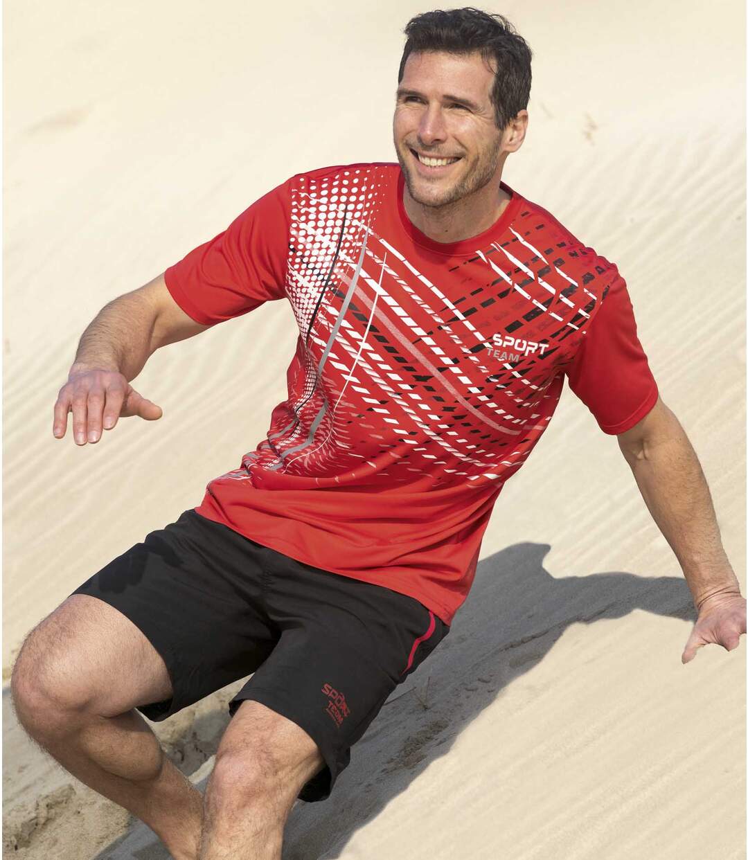 Lot de 2 Shorts Microfibre Running Line