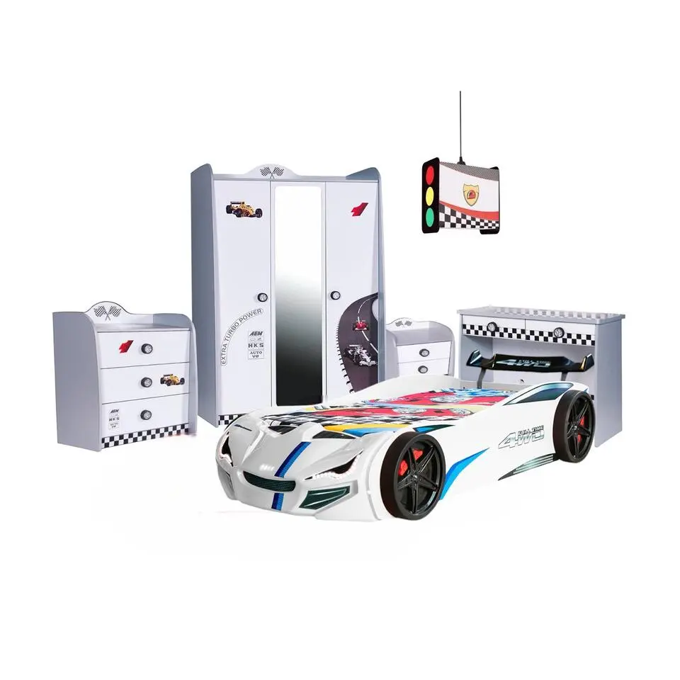 Autobed kind - Racebed BLX wit