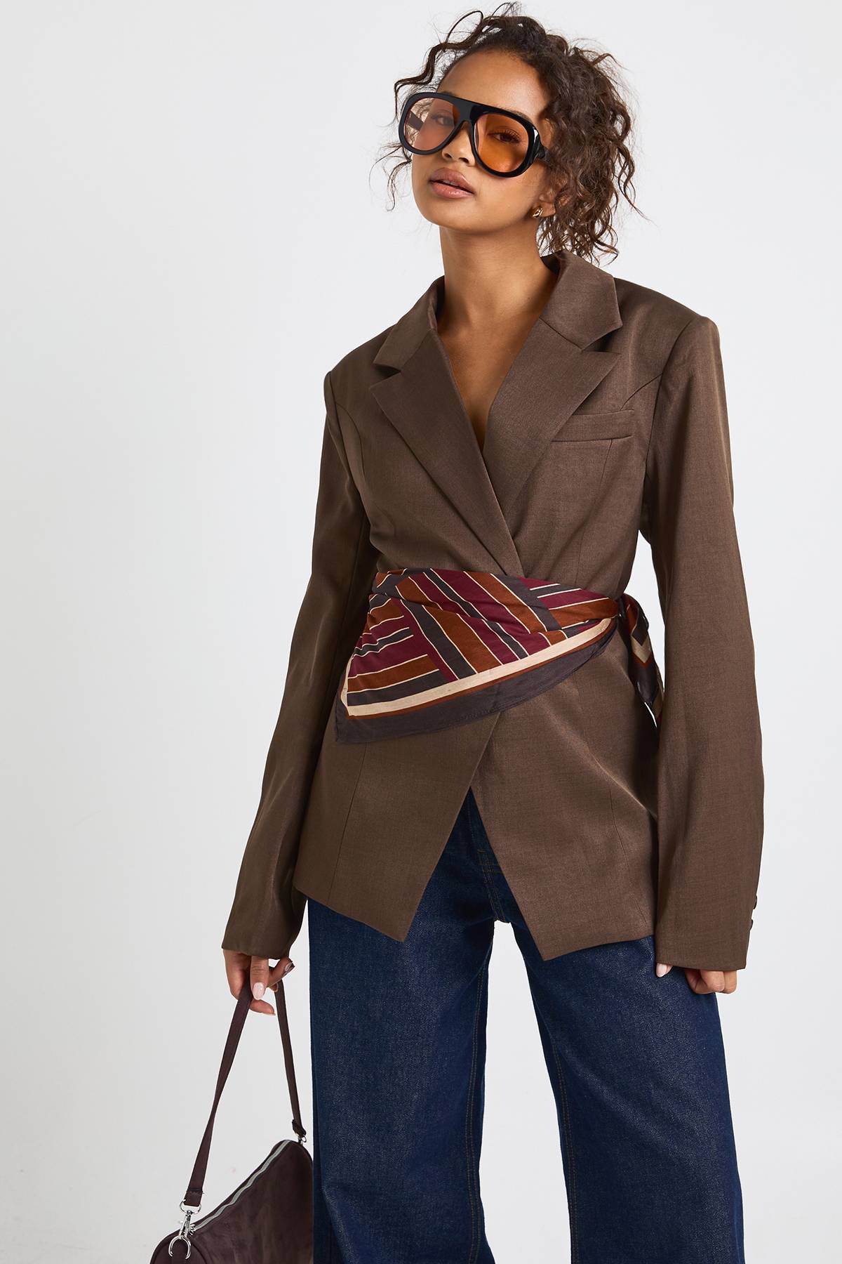 boohoo Blazer cintré sur mesure