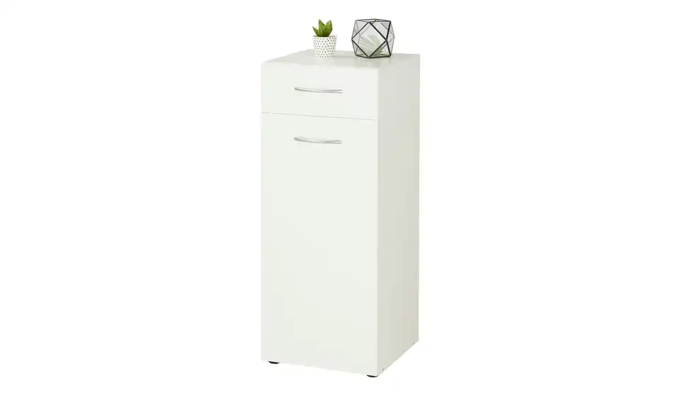 Kommode mit Wäschebox Multischrank-System 40 cm Weiß