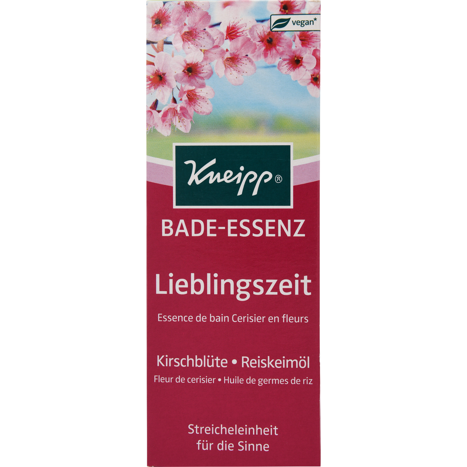 Kneipp Bade-Essenz Lieblingszeit Kirschblüte & Reiskeimöl 100 ml
