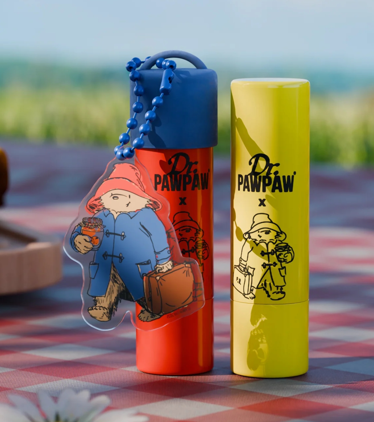 Dr. Paw Paw - *Paddington* - Duo de protetores labiais - Original + Strawberry