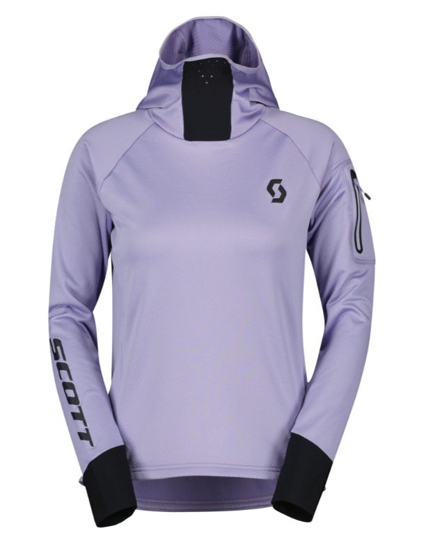 SCOTT Trail Storm Hoody til Kvinder, Lilla