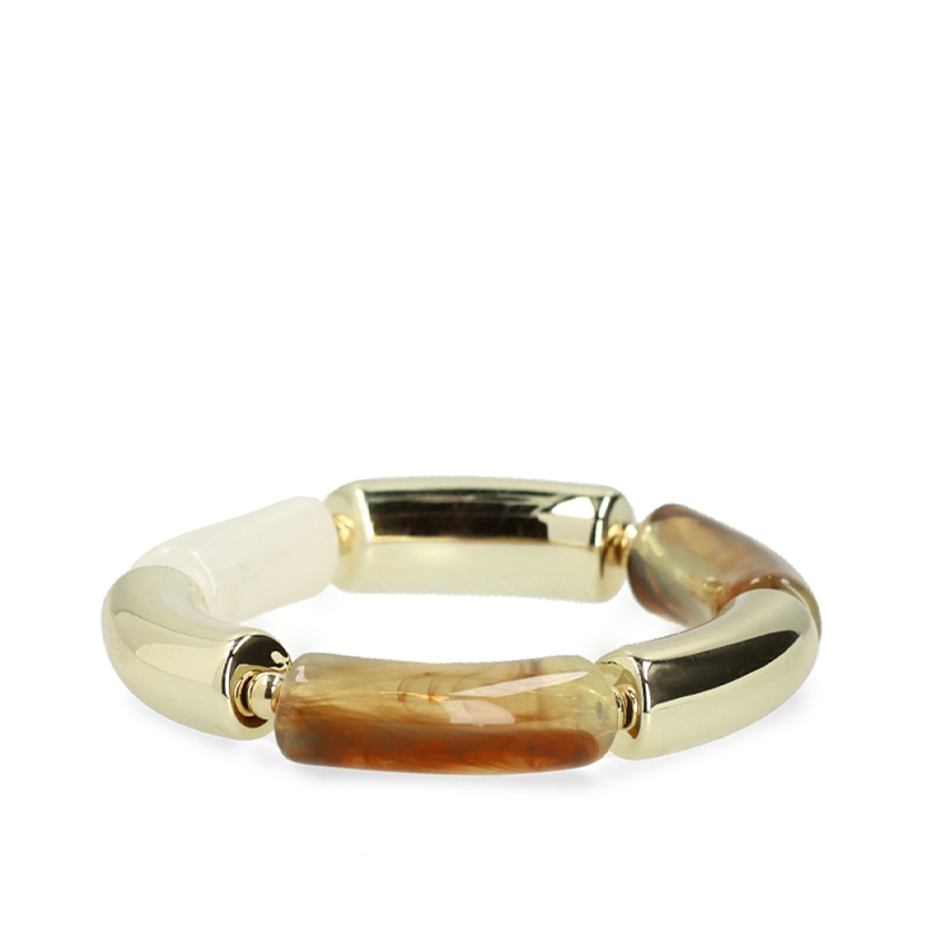 Gouden statement armband