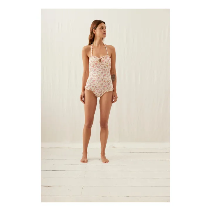 Louise Misha Maillot 1 Pièce Bayo Fibres Recyclées - Collection Femme | Crème