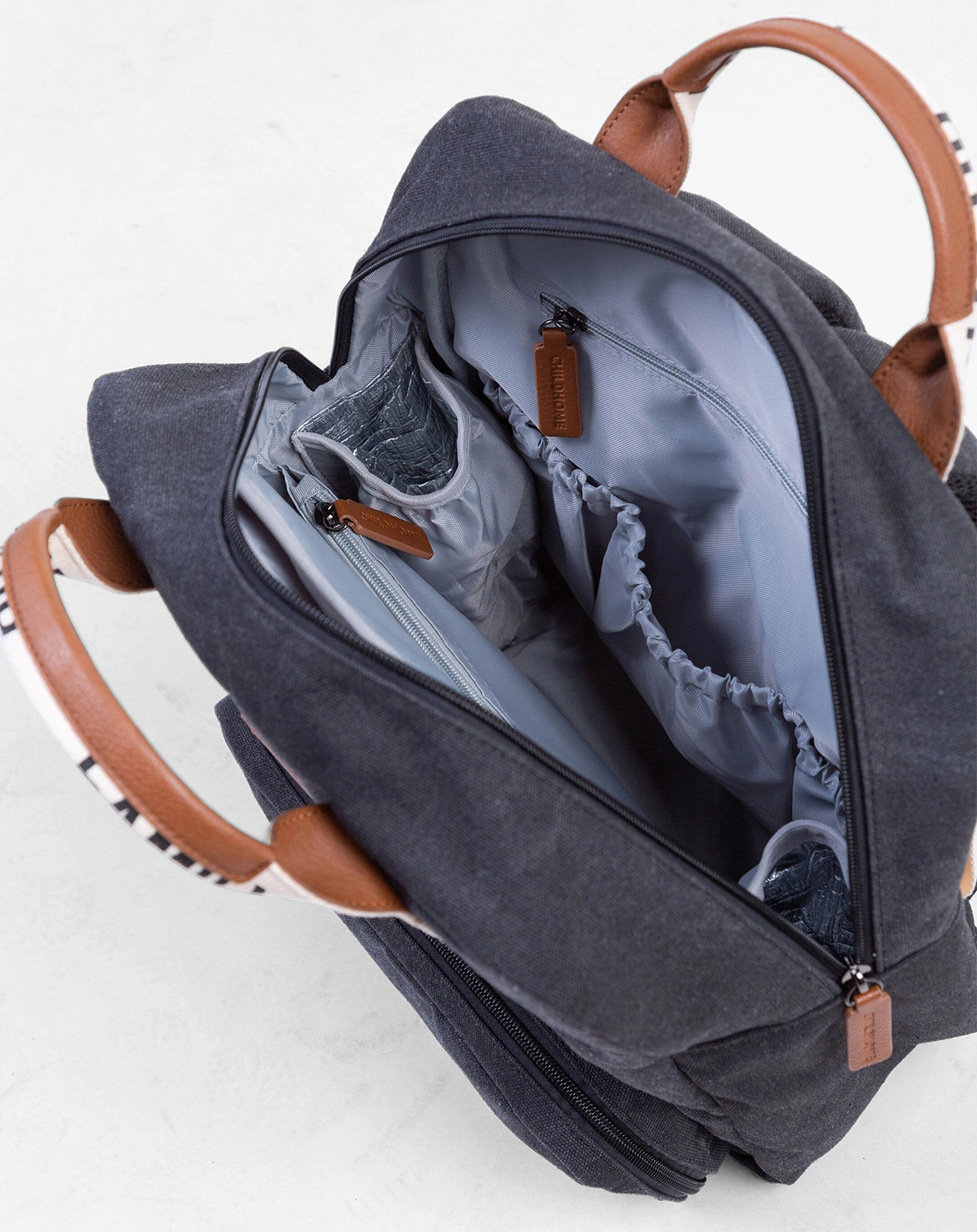 Wickelrucksack FAMILY CLUB (30x16x40) in schwarz