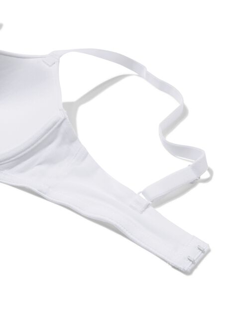 soutien-gorge préformé avec armatures recyclé/micro blanc
