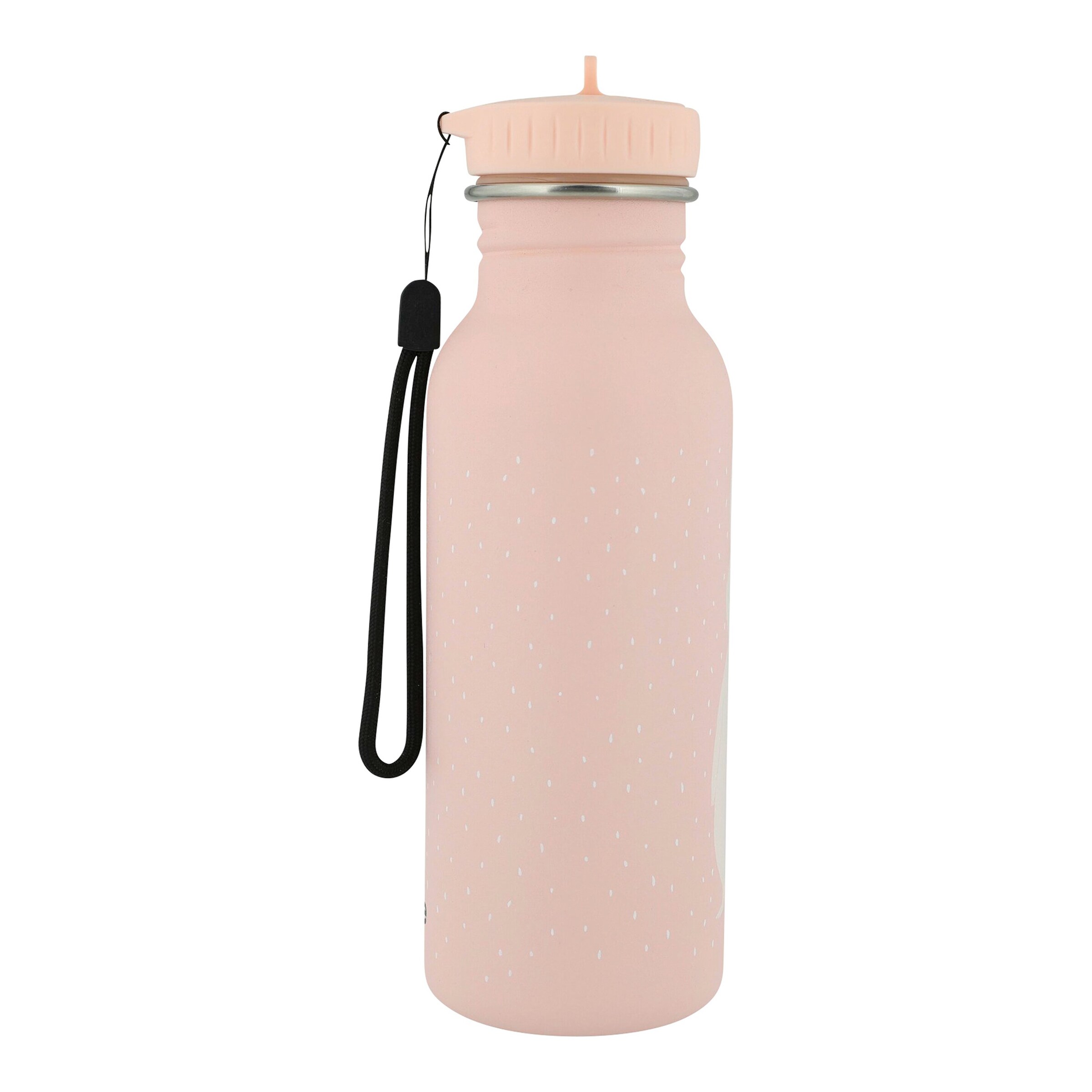 trixie Trinkflasche aus Edelstahl 500 ml Hase / rosa