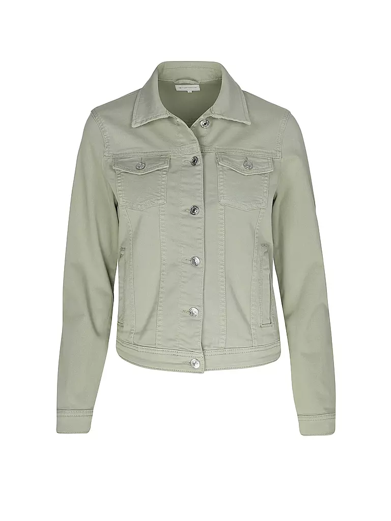 TOM TAILOR Jeansjacke grün
