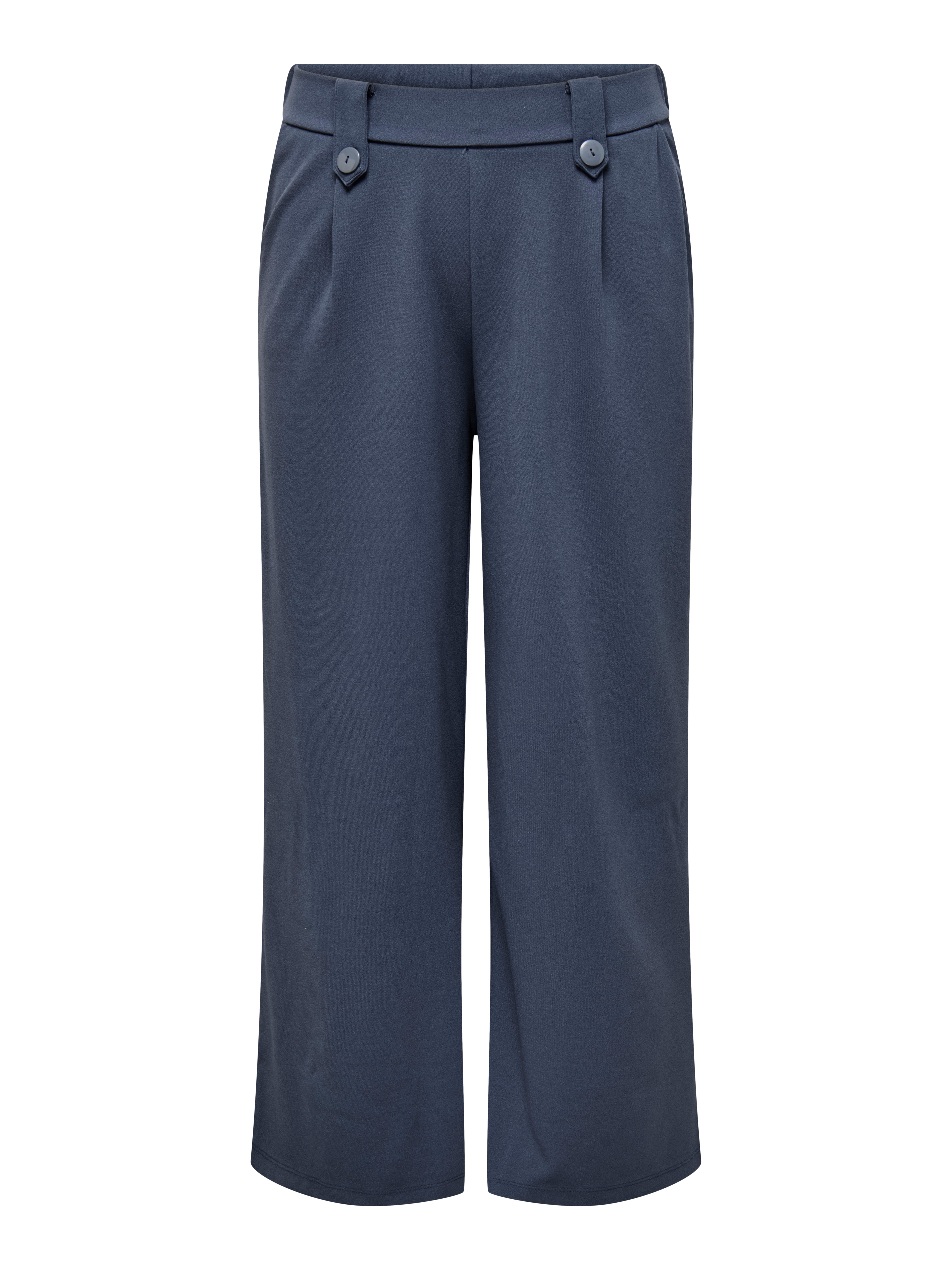 CARSANIA Normal geschnitten Hose mit weitem Beinschnitt Ombre Blue