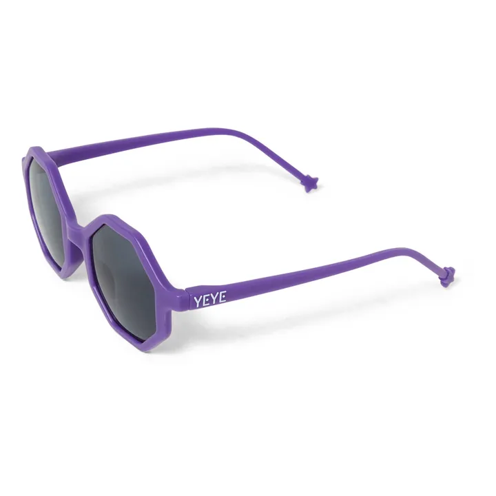 Mini Kyomo Lunettes de Soleil et Pochette YEYE X Mini Kyomo | Violet
