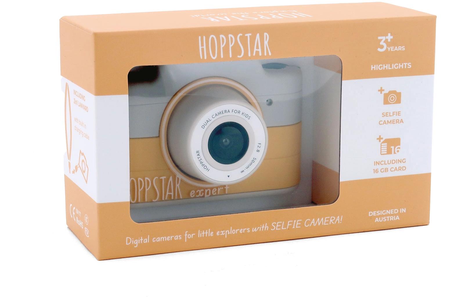 Kinderkamera Digitalkamera Hoppstar Expert Kids ZitronengelbMit Selfie- Kamera und Videokamera