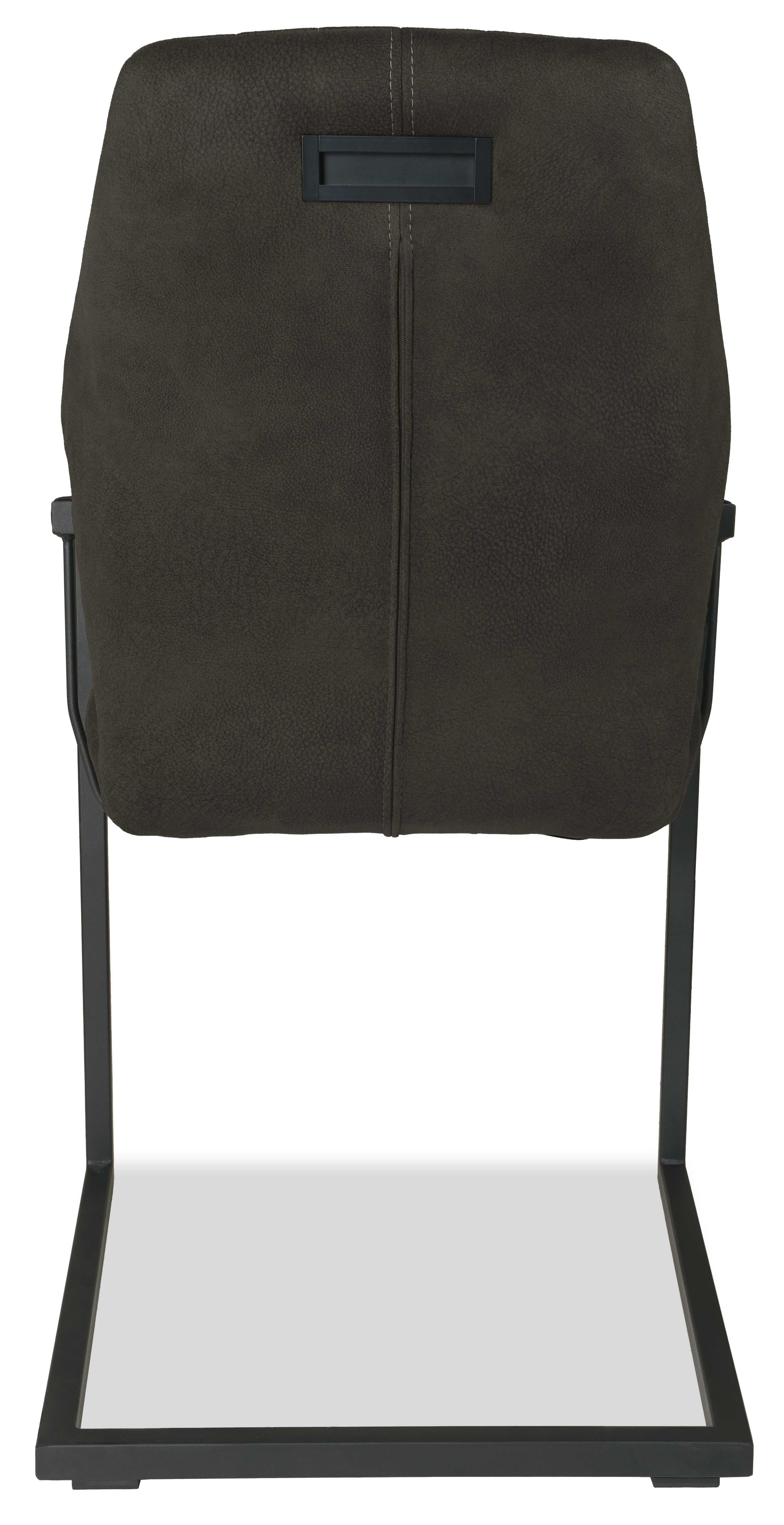 Eetkamerstoel antraciet Cara B57 x D64 x H92 cm