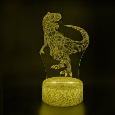 Powerpal 3D-Nattlampe, Dinosaur T-Rex