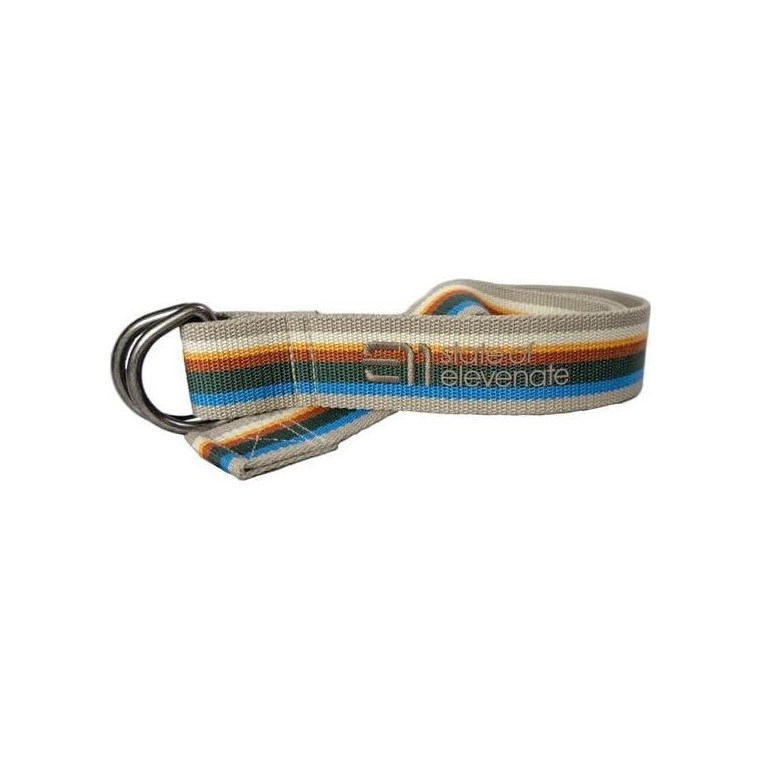 Elevenate Striped Belt Wildwood Green