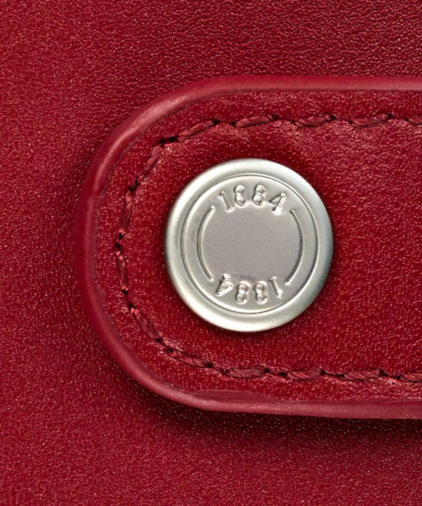 Altius Secrid Leather Card Wallet-rot