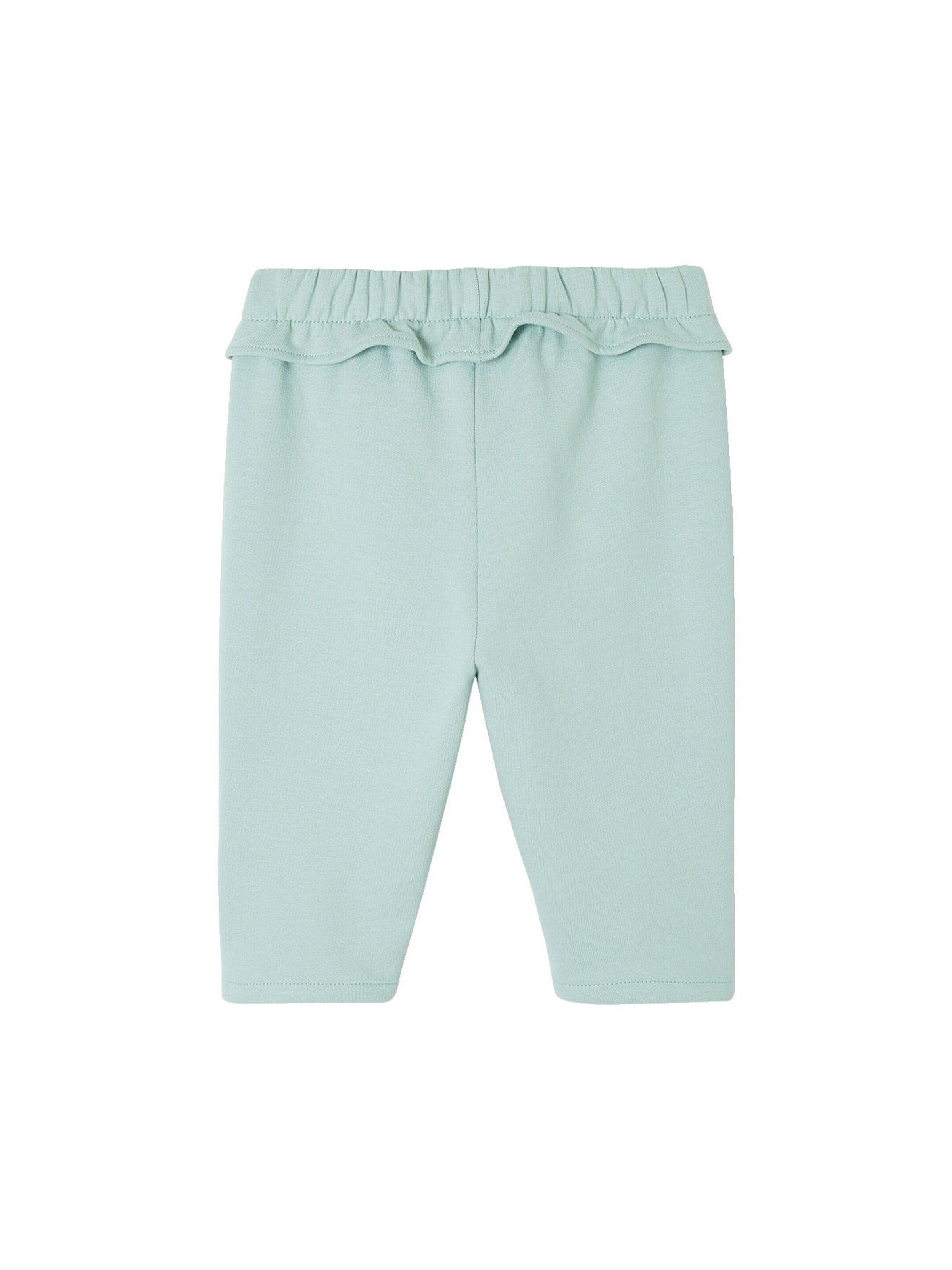 Vertbaudet Mädchen Baby Sweathose BASIC mit Recycling-Polyester graublau