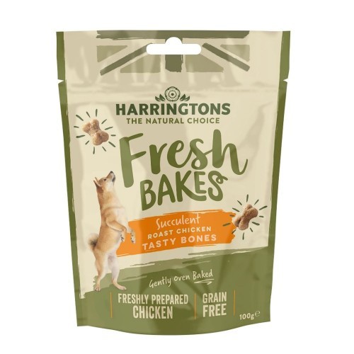 Pacote com 8 unidades de rolinhos de frango natural para cães.