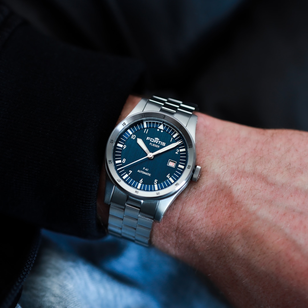 Fortis Flieger F-41 Automatik Liberty Blue