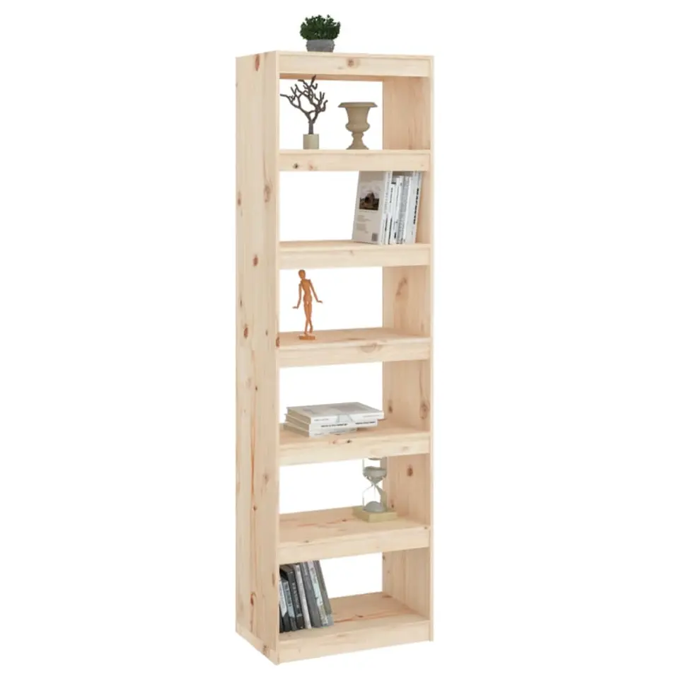 vidaXL - Boekenkast - Bruin - Grenenhout